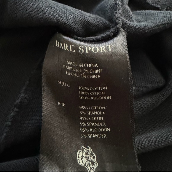 Darc Sport Wolves Club Shirt Mens Large Black Limited 1582 Of 2000 Big W Back - Picture 9 of 14